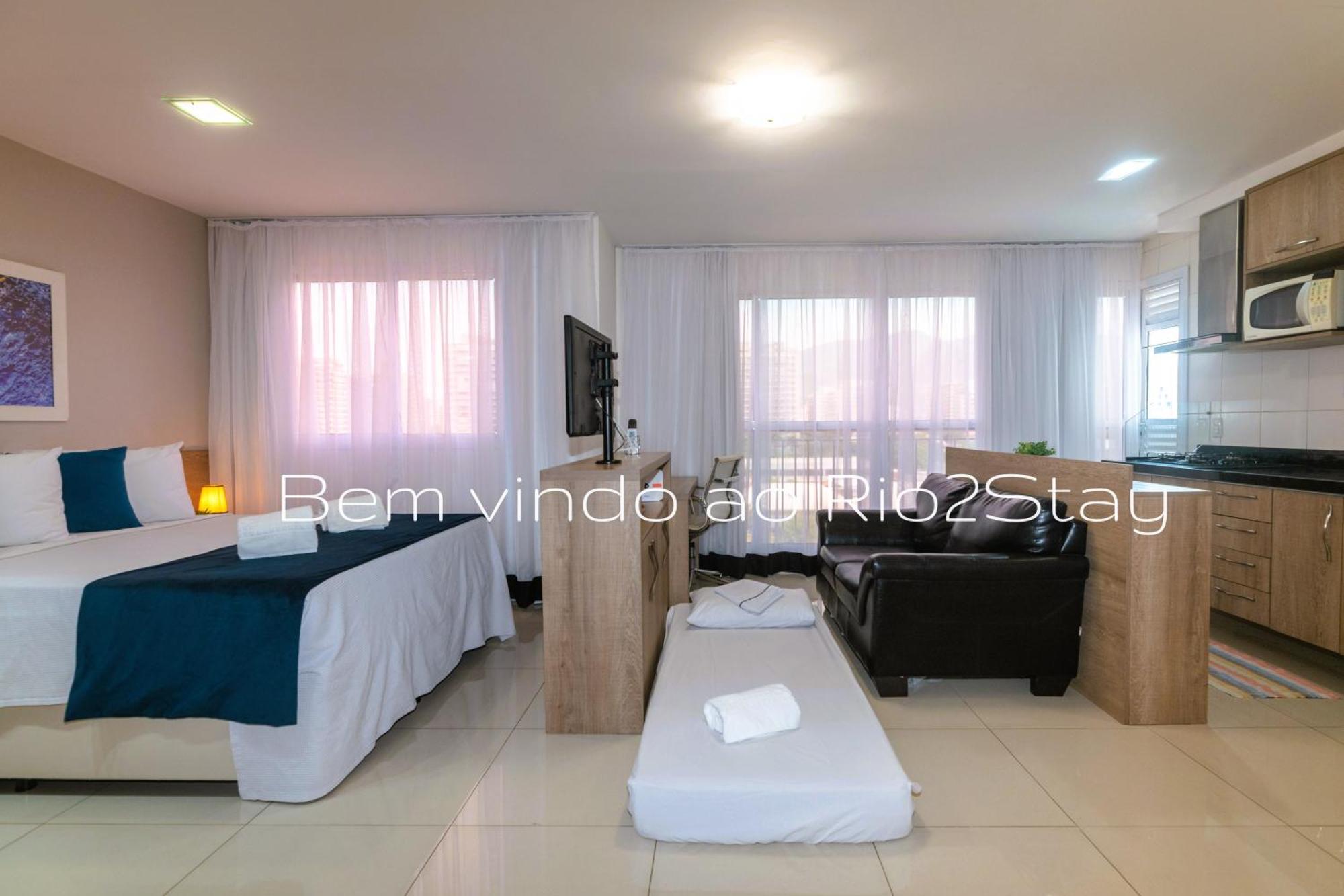 Flat Verano Stay Barra Rio de Janeiro Exterior foto